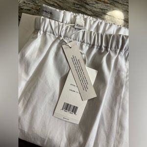 NWT Vince 100% Cotton Wide Leg Pants